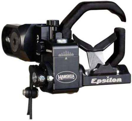 Hamskea Archery HAMSKEA Archery Epsilon Arrow Rest, Universal Mount, Left Hand, Black Hamskea Archery HAMSKEA Archery Epsilon Arrow Rest, Universal Mount, Left Hand, Black