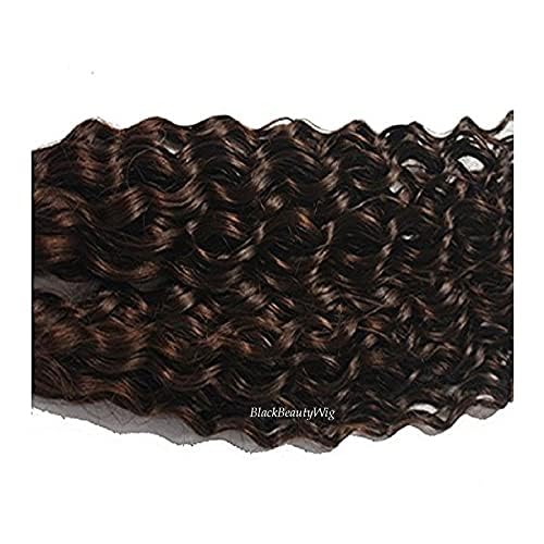 Miniatura 4 de Extensión de cabello humano con micro anillo de bucle profundo, cabello Remy brasileño preunido, micro cuentas, micro enlaces, extensiones de