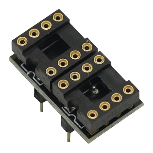 Adaptador de amplificador operacional DIP8 placa dorada 2 unidades miniatura 2