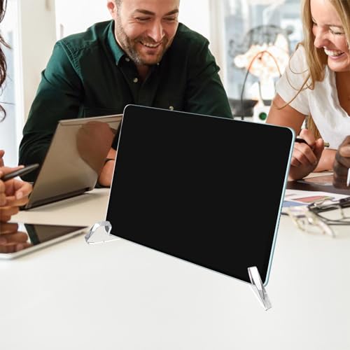 Suporte para álbum de fotos, suporte para fotos em pé | Suporte de placa de acrílico transparente pa