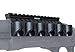 Monstrum Side Mounted 12 Gauge Shotgun Shell Holder with Picatinny Rail Mount for Drilled and Tapped Remington 870 Model Receivers