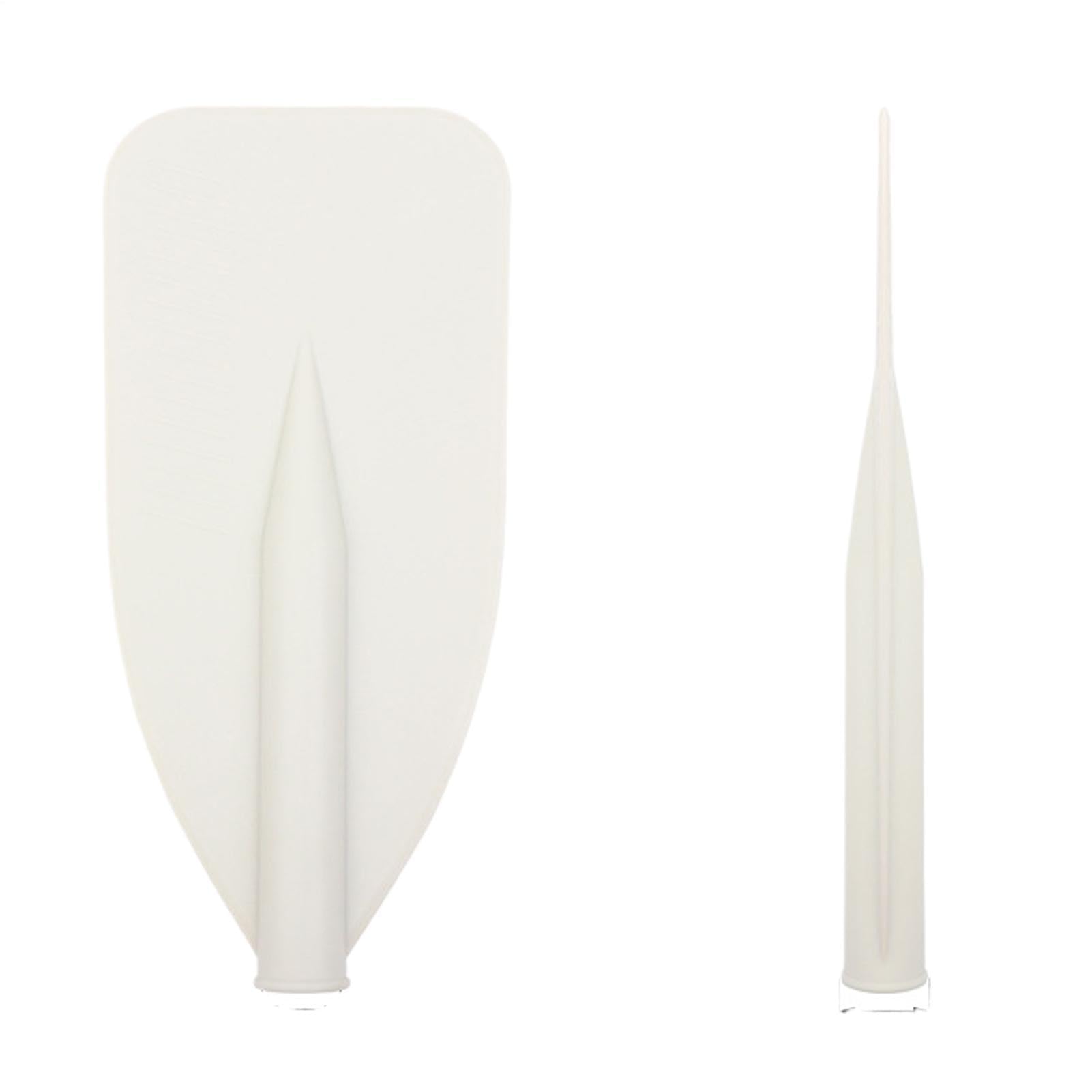 Generico Pagaia per Canoa - Alluminio ergonomico | Remo da Kayak o Barca | Larga Piatta Resistente, Pala in PP Spesso, Accessorio Portatile per Fiume, Vasca, Navigazione 38,8x18,1cm