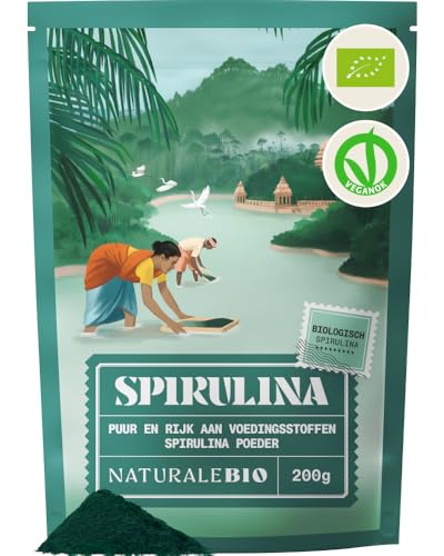 NaturaleBio Biologisch Spirulinapoeder 200g