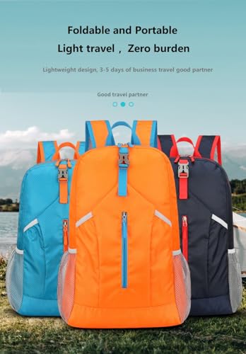Mochila plegable deportiva de 25L para senderismo y viaje miniatura 6