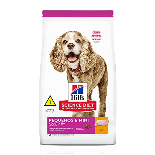 Ração Hill’s Science Diet Canino Cães Adulto 11+ Pequenos e Mini – 2,4 kg
