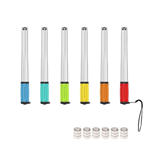 EverBrite 6-Pack LED Glow Light Sticks,Colorful Party Favor Supplies for Concert, Festival, Kid's Fun, Batteries Included