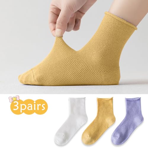 Kids Breathable Comfortable Sports Socks For Boys Girls Outdoor Active Play Daily Wear Elastic Design All Seasons3
