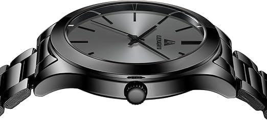 Miniatura 5 de LN LENQIN Relojes para Hombres Resistentes al Agua de Acero Inoxidable Reloj Analógico de Cuarzo de Moda de Negocios de Diseñador Reloj de Pulsera