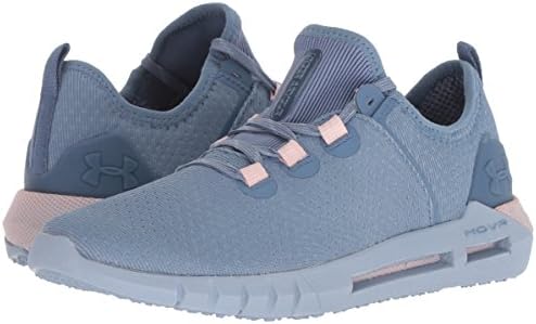 Under Armour Unisex-Child Grade School HOVR SLK Sneaker, Thermal Blue (400)/Flushed Pink, 5.5 | Image 6