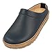 Produktbild HAFLINGER Travel-Classic Eleganter Clog aus Leder mit Gummisohle (Navy 749), Gr. 36