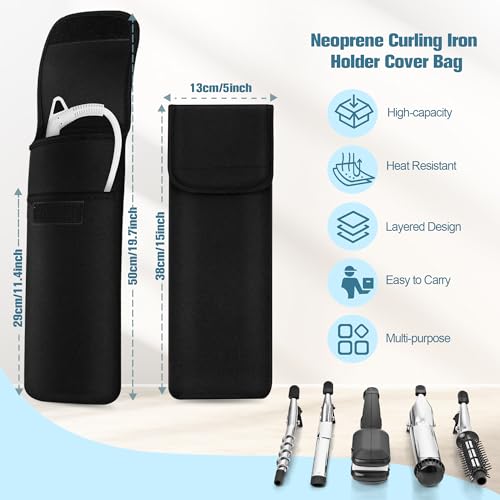 Heat-Resistant Storage Bag Travel Case Cover Pouch for Hair Straightener Curling Iron Flat Iron2