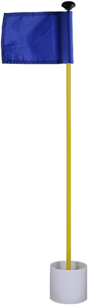 33" Backyard Practice Golf Green Flag FlagStick Pin with Hole Pole Cup Golf Putting Green Flag Stick