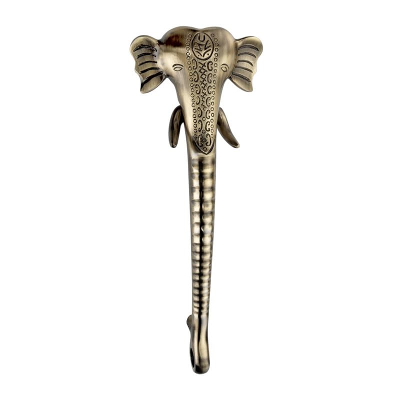 Full Art 15 inches Elephant Antique Aluminium Door Handle for Door Front - Brass Antiique Touch for Home Aluminium Door Handle for Front Door (Full Ant). (B0CTQYMXW4) Amazon Price History, Amazon Price Tracker