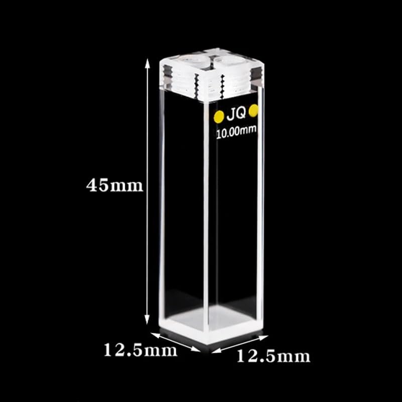 3,5 ml Quarz-Fluorometer-Durchflussküvette (10 mm)((03) Fully fution)