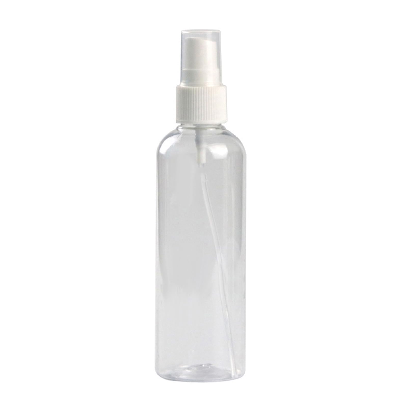 HshDUti Spray Bottle, Transparent Fine Mist Sprayer Bottles Plastic Empty Refillable Atomiser with Flip Caps-BPA Free PET Plastic,Holiday Travel Bottle 100ml