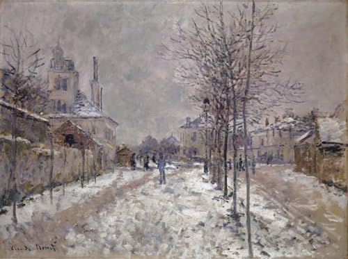 Cuadro en lienzo de Claude Monet para decoración de paredes de salón u oficina 60x90cm