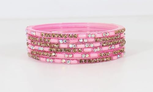 Stylish Glass Bangle Set for Daily Use - Plain Fashionable Bangles