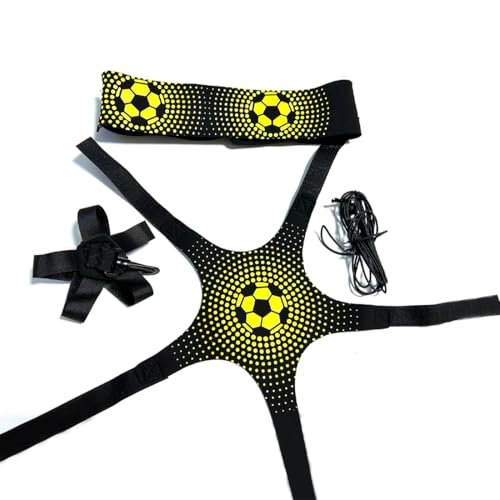Cinturón de Entrenamiento de Fútbol, Entrenador de Fútbol de 5 Garras con cinturón de Ajuste Flexible, Ayuda de Entrenamiento Manos Libres