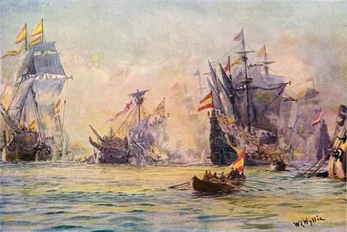 Imagen de Lienzo Wyllie El Final de Un Por Cuadro Decorativo Alta Definición 60x90cm