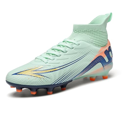 Up Run Soccer Cleats Men Women High Tops Turf Football Shoes