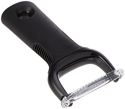 OXO Good Grips – Éplucheur à julienne - Éplucheur en inox - Noir