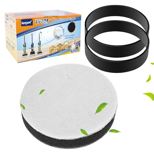 Image of KEEPOW Vacuum Belts and Filters for Eureka Airspeed Compact Bagless