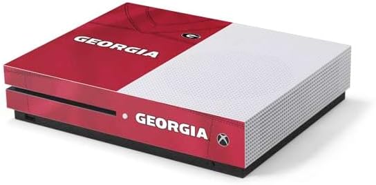 Skinit Decal Gaming Skin Compatible with Xbox One S Console - Officially Licensed University of Georgia Bulldogs Design