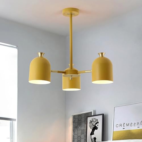 Liudefa 3-Lights Modern Chandelier Ceiling Pendant Light 24 inch Recessed