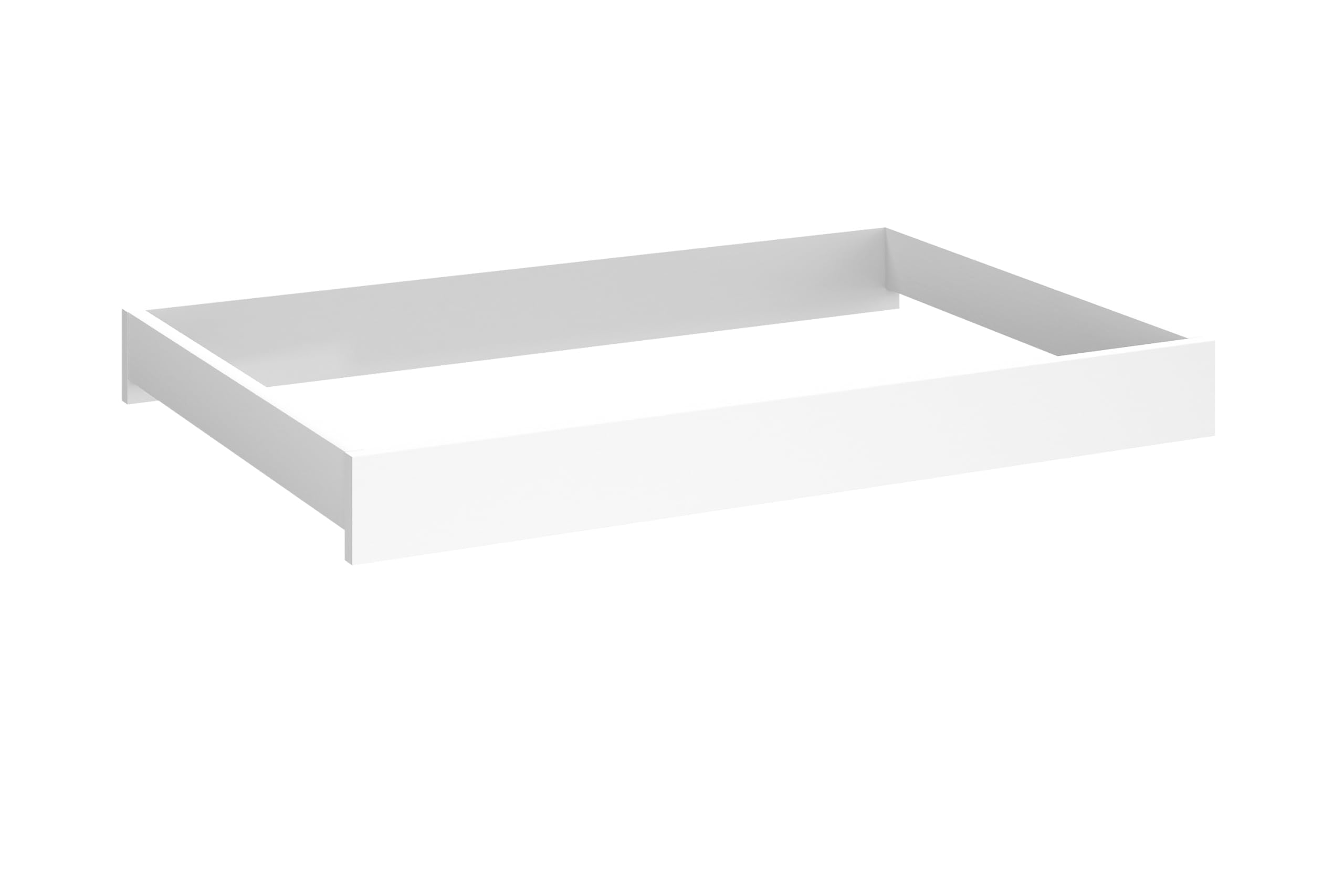 AVANTI TRENDSTORE - Spadola - Fasciatoio con superficie attaccabile per il cambio del pannolino e 2 ripiani aperti Dimensioni LAP ca. 83,2x92x51,8 cm (bianco)