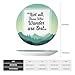Qewfoju Decorative Plate Ceramic Plate for Wall Hanging 8in Accent Plate for Office Living Room Hallway Table Decor - Not All Those Who Wander Are Lost 1