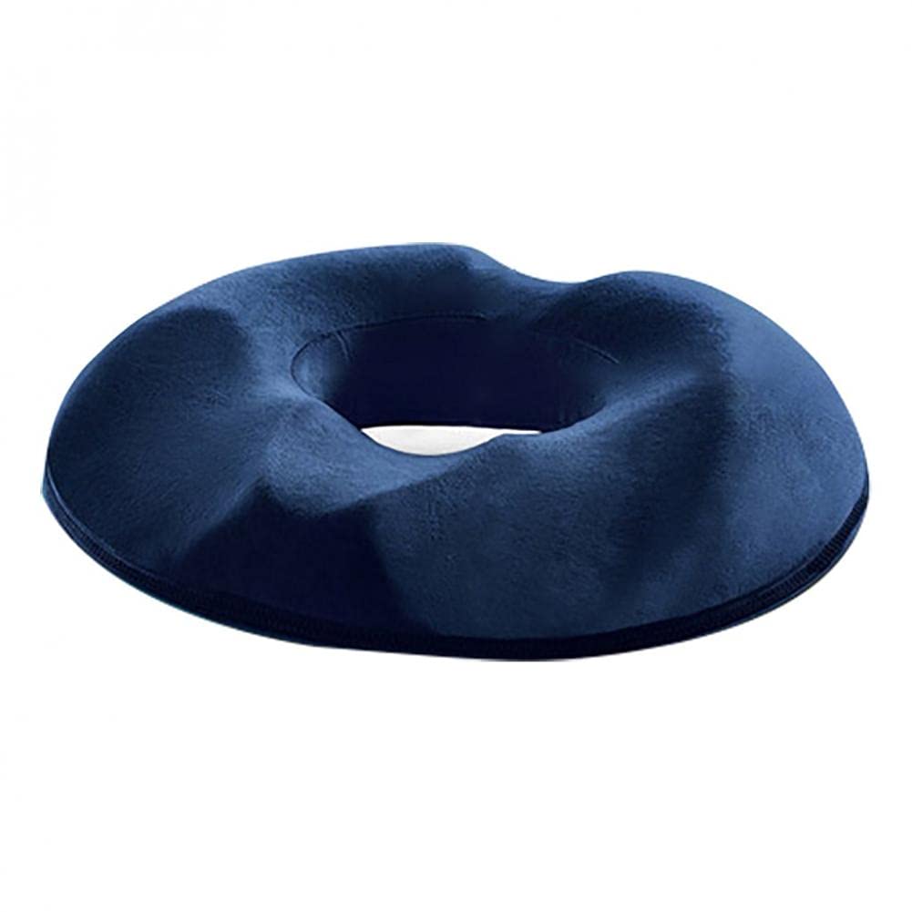 Coussin coccyx donut contre le mal de dos pour fauteuil roulant et chaise de bureau