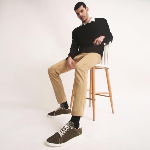 Image of YOHO Wind Sneakers for Men | Stylish Casual Shoes with Elastic Laces | Comfortable, Stretchable & Ultra-Lightweight | Premium Breathable Mesh Fabric