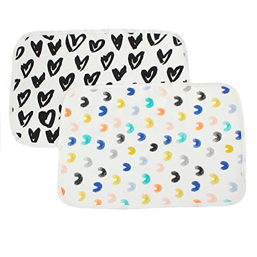 Alfie Pet - Beatrix 2-Piece Set Waterproof Bed Liners for Dogs and Cats - Color: White Size: Small