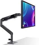 Monitor Arm, Weltraum Premium Aluminum Gas Spring Monitor Desk Mount Holds 10