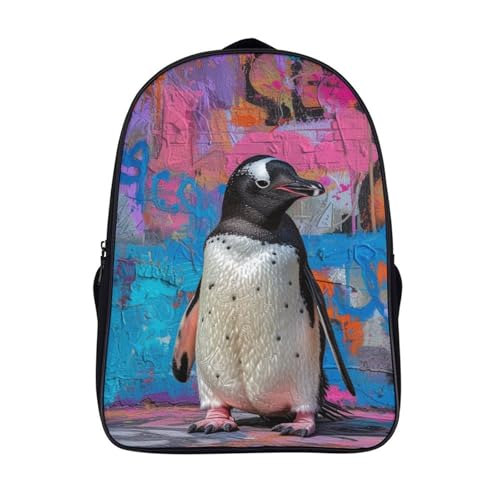 Regalos para niñas originales: mochila escolar Penguin ajustable