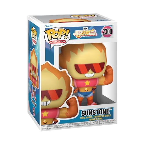 Funko Pop! Animation: Steven Universe - Sun Stone - Figura de Vinilo Coleccionable - Idea de Regalo - Mercancía Oficial - Juguetes para niños y Adultos - Figura Modelo para coleccionistas