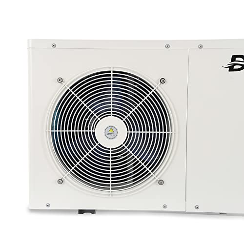 DOEL 19000 BTU Swimming Pool Heat Pump for In-ground/Above-Ground Pools, 5.56 kW Electric Pool Heater with Titanium Heat Exchanger, 220-240V 60Hz