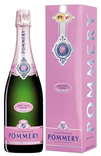 Pommery Brut Rose Champagner mit Geschenkverpackung (1 x 0,75 l)