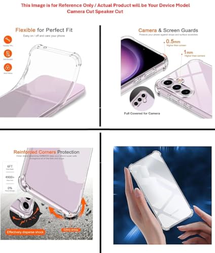 Image of MILLION CASES Back Cover Case for Samsung Galaxy S20 Ultra Shockproof Protective Soft TPU Clear Case for Men & Boys