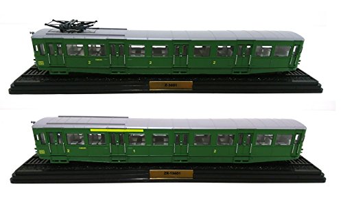 OPO 10 – Lot De 4 Automotrices SNCF HO 1/87 – Z-100 + Z-23303 + Z-23237 + Automotrice État 1915 – Modèles De Collection