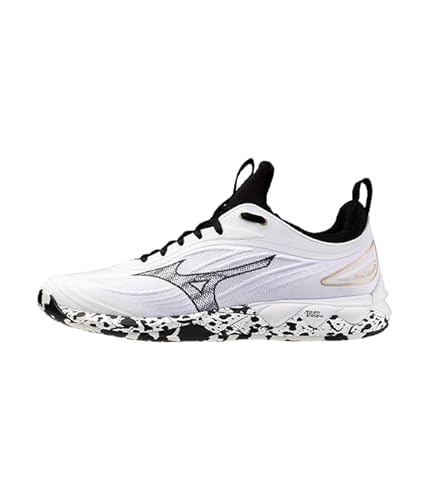 Mizuno Wave Shining 3 Shaded Oyster/White/MP Gold - 46.5 thumbnail