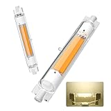 【R7S LED 118MM】Ampoule LED Hightlight Dimmable R7S 118mm 30W, LED COB double extrémité 3000LM,douille de lampe céramique à faible teneur calories, structure connexion antidéflagrante, puce LED COB haute qualité