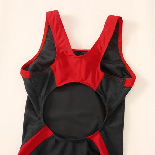 MODNTOGA Competition Swimsuit Girl Swim Team Swimsuit Kids Girls Athletic Swimsuit One Piece Youth Swimwear for 4-16 Years4