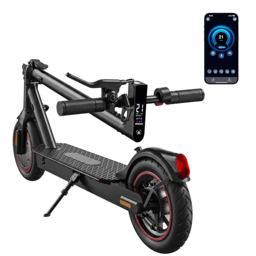 Image of Electric Scooter Adults, 1000W /500W Motor, 28 /21 Miles Max Range, 10'' /8.5 inch Tires All Terrain, 25 /21 MPH Top Speed, Lightweight Commuting E Scooter, Foldable for Adults Teens