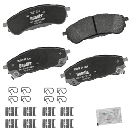Image of Bendix Priority1 CFC2208 Ceramic Rear Brake Pads for Ford Ranger 2023-2019