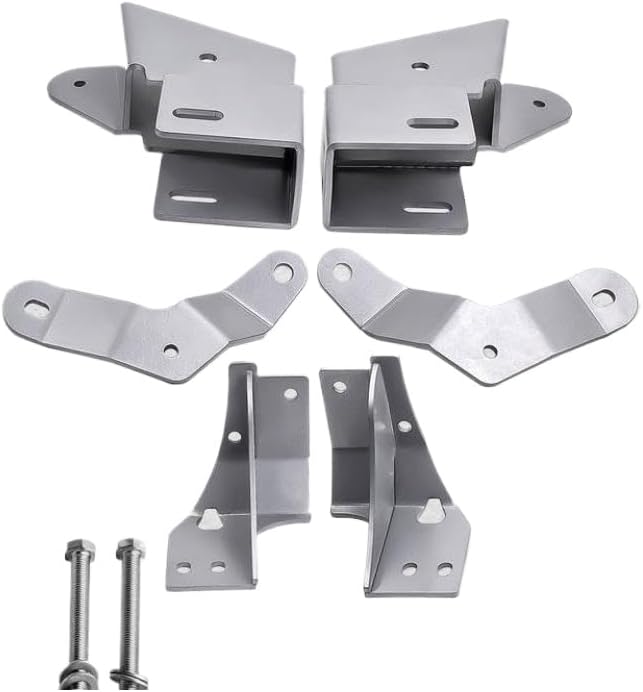 Compatible Control Arm Brackets Upper And Lower Front For Cherokee XJ 1984 1985 1986-2001 Replacement Parts