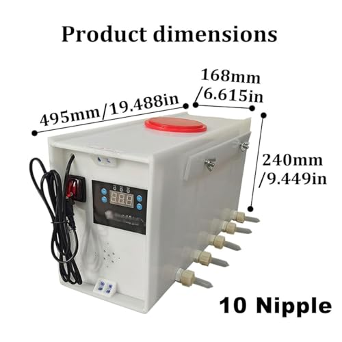 Machine à téter universelle avec son et double interrupteur pour porcelets - 5