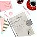 Angoily Scrapbook Loose-Leaf Notebook Detachable Binder Memo Pad for Daily Writing and Planning for Students and Office Use