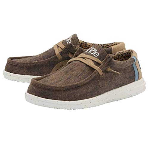 Image of HEYDUDE Men's Wally Funk | Men's Shoes | Men's Lace Up Loafers | Comfortable & Light-Weight