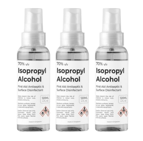 3x120ml Value Pack70% IPA Alcohol Spray | Disinfectant & Antiseptic